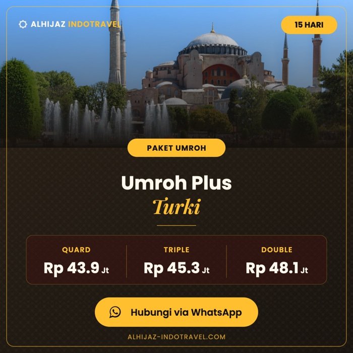 Umroh Plus Turki